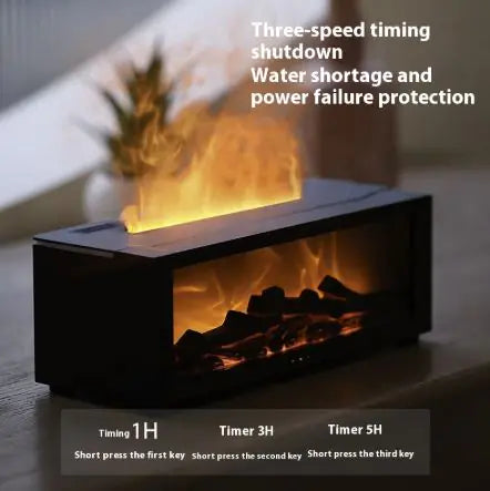 3D Flame Oil Diffuser Humidifier