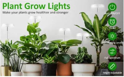 Timing Dimming Succulent Bonsai Plant Grow Light